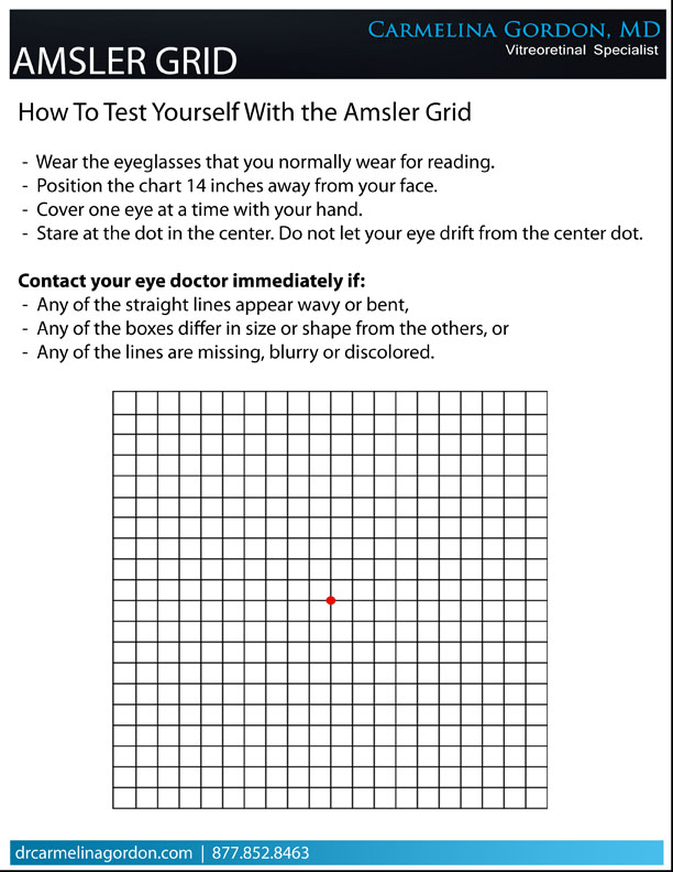 Amsler Grid Chart Pdf